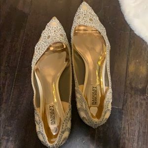 Badgley Mischka wedding shoes